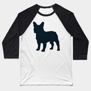 French Bulldog - Cute Frenchie Puppy Silhouette for Dog Lovers Baseball T-Shirt